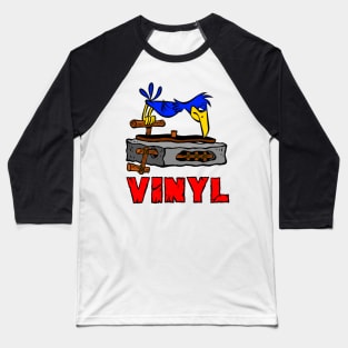 Stoneage Phonograph Baseball T-Shirt